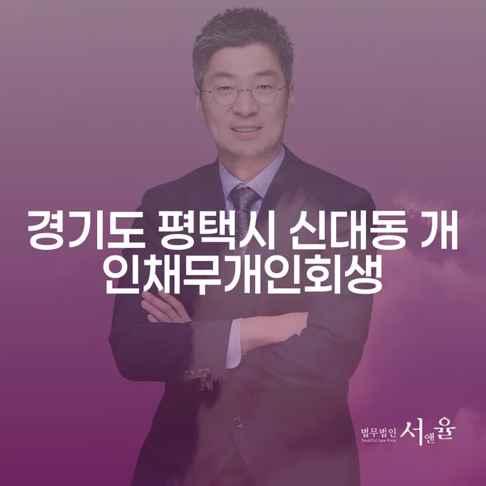 경기도 평택시 신대동 개인채무개인회생, 왜 필요한가요?